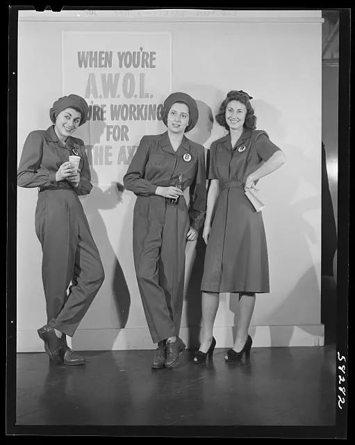 Archival 1940s workwear reference